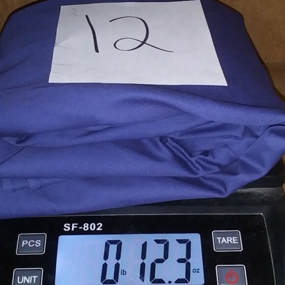 Girstunm Women's Blue Short Sleeve Fit & Flare Pleated Mini Dress Plus Size 3XL - Picture 8 of 8